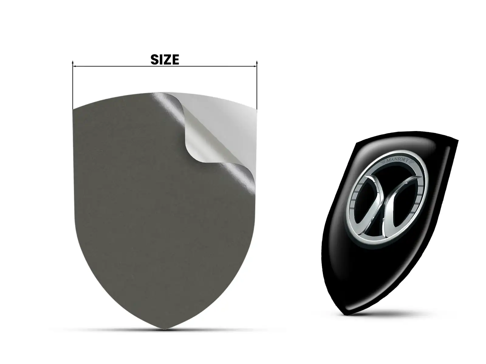 Mansory Stoßsticker Pro Max Stilvoll Modern Custom